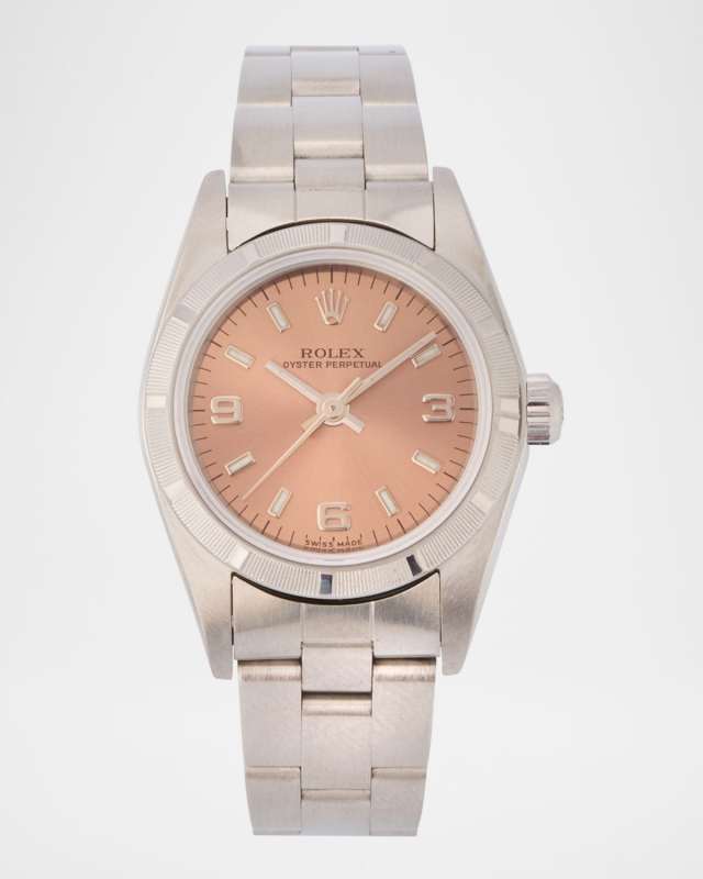 Rolex Stainless Steel Oyster Perpetual 26mm Vintage 2001 Watch